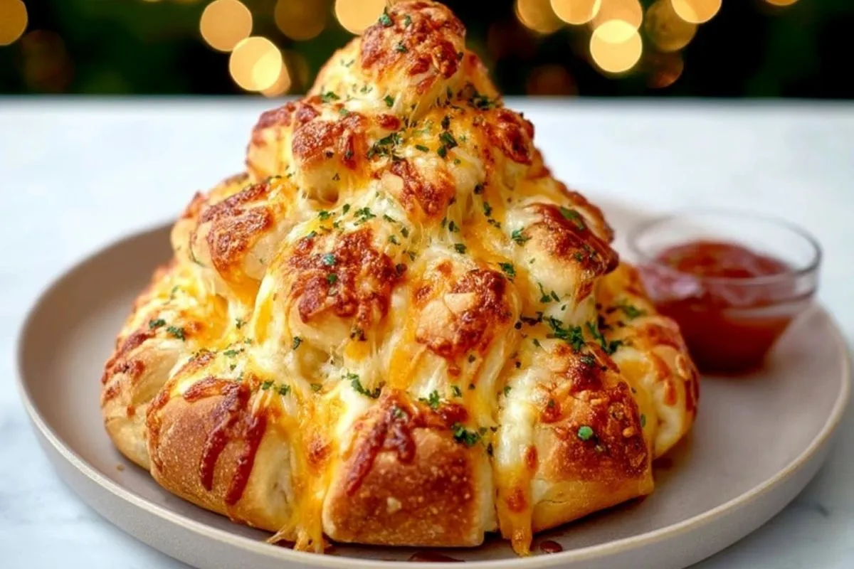 Pain En Forme De Sapin Au Fromage