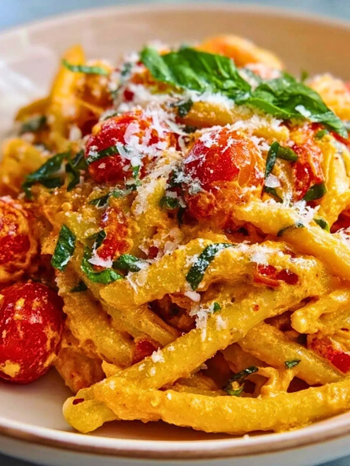 Pasta À La Tomate Et Ricotta (1)