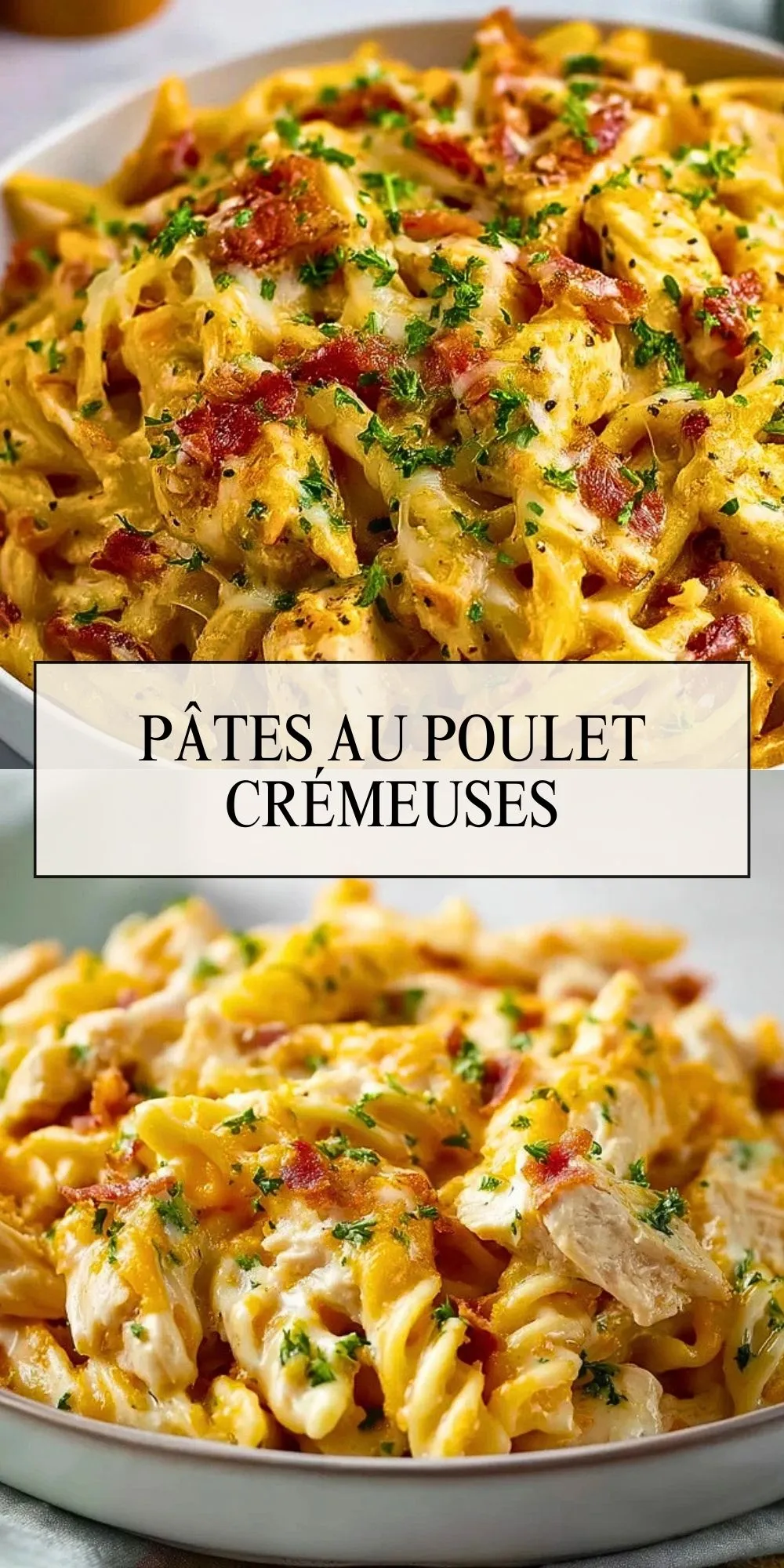 Pâtes au Poulet Crémeuses (1)