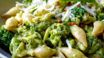 Pâtes Brocolis Écrasés