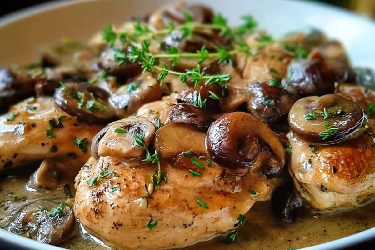 Poulet Marsala à la Mijoteuse