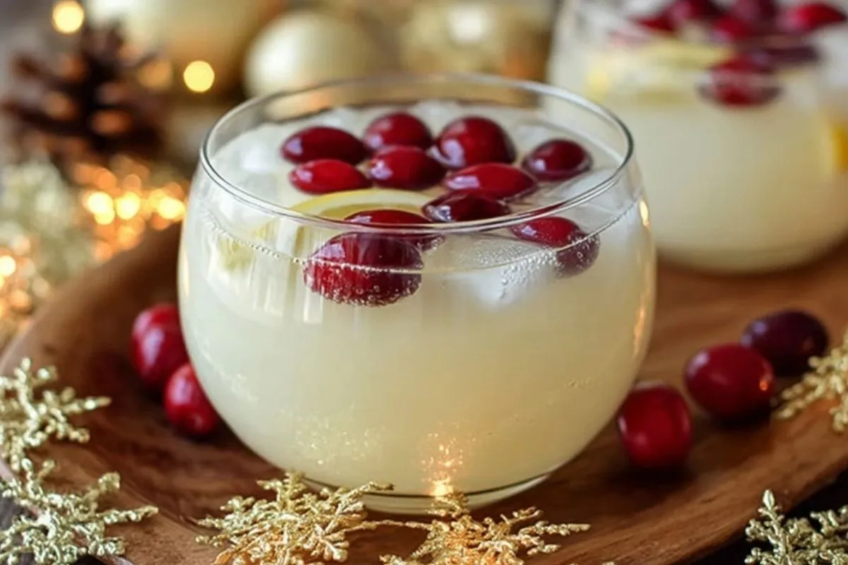 Punch de Noël Blanc
