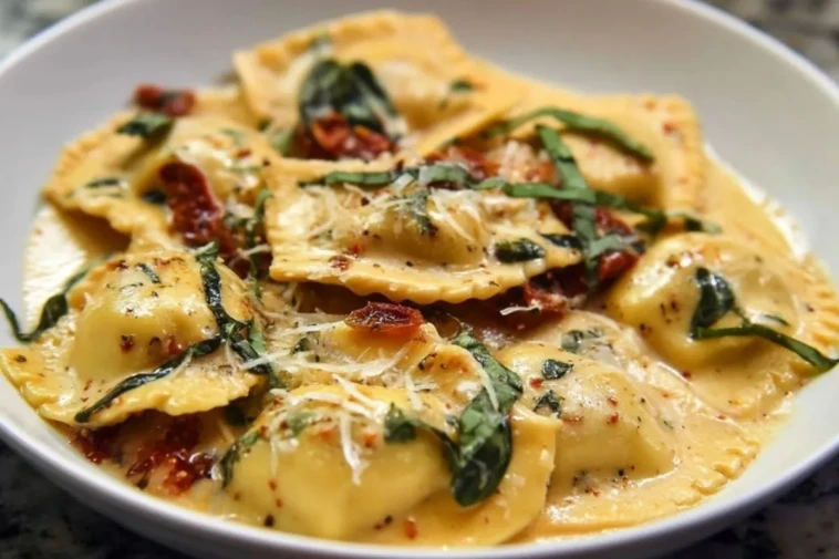 Ravioli Crémeux à la Toscane