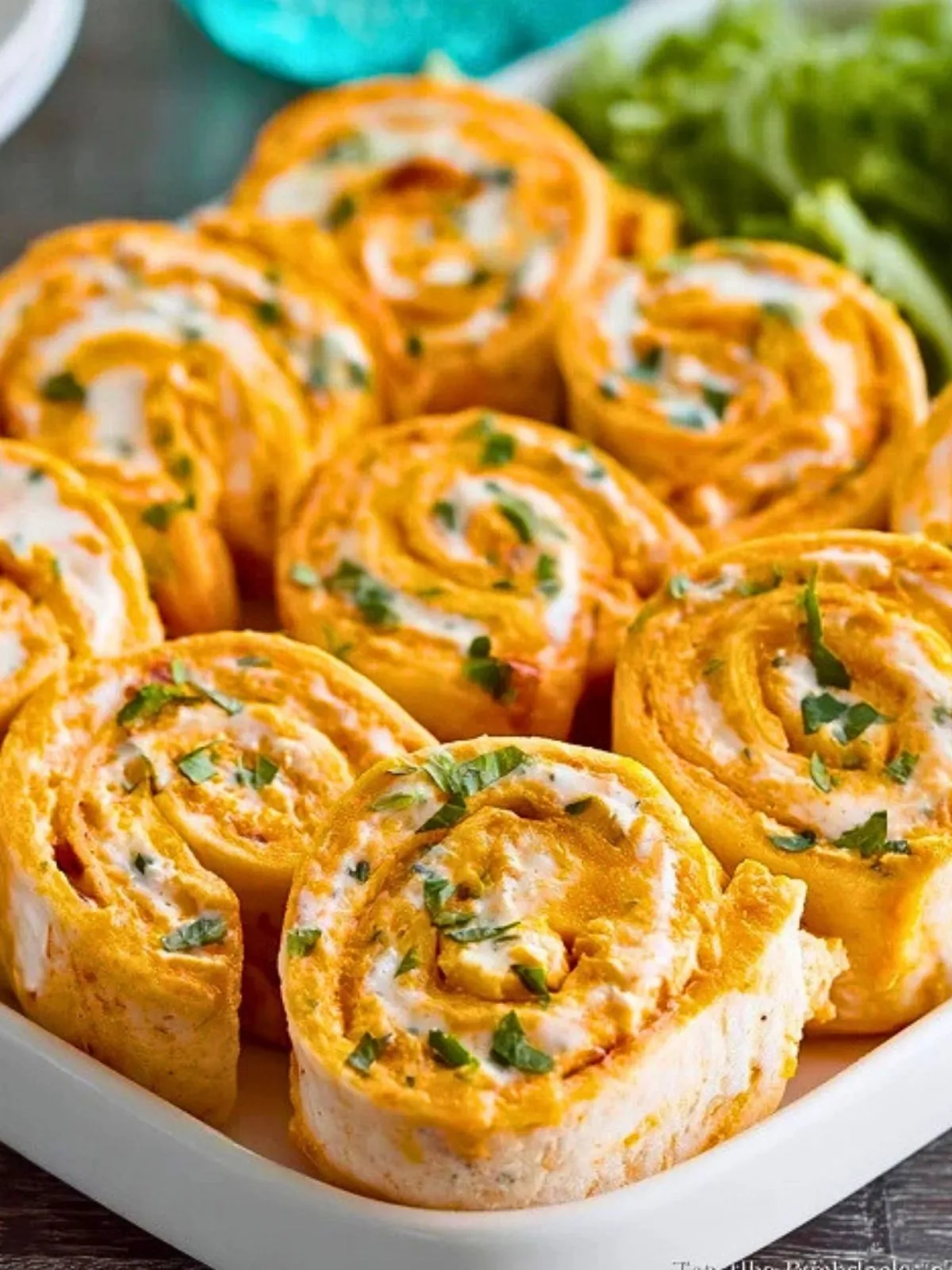 Roulés De Poulet Buffalo Faciles (1)