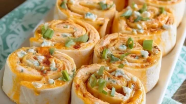 Roulés De Poulet Buffalo Faciles