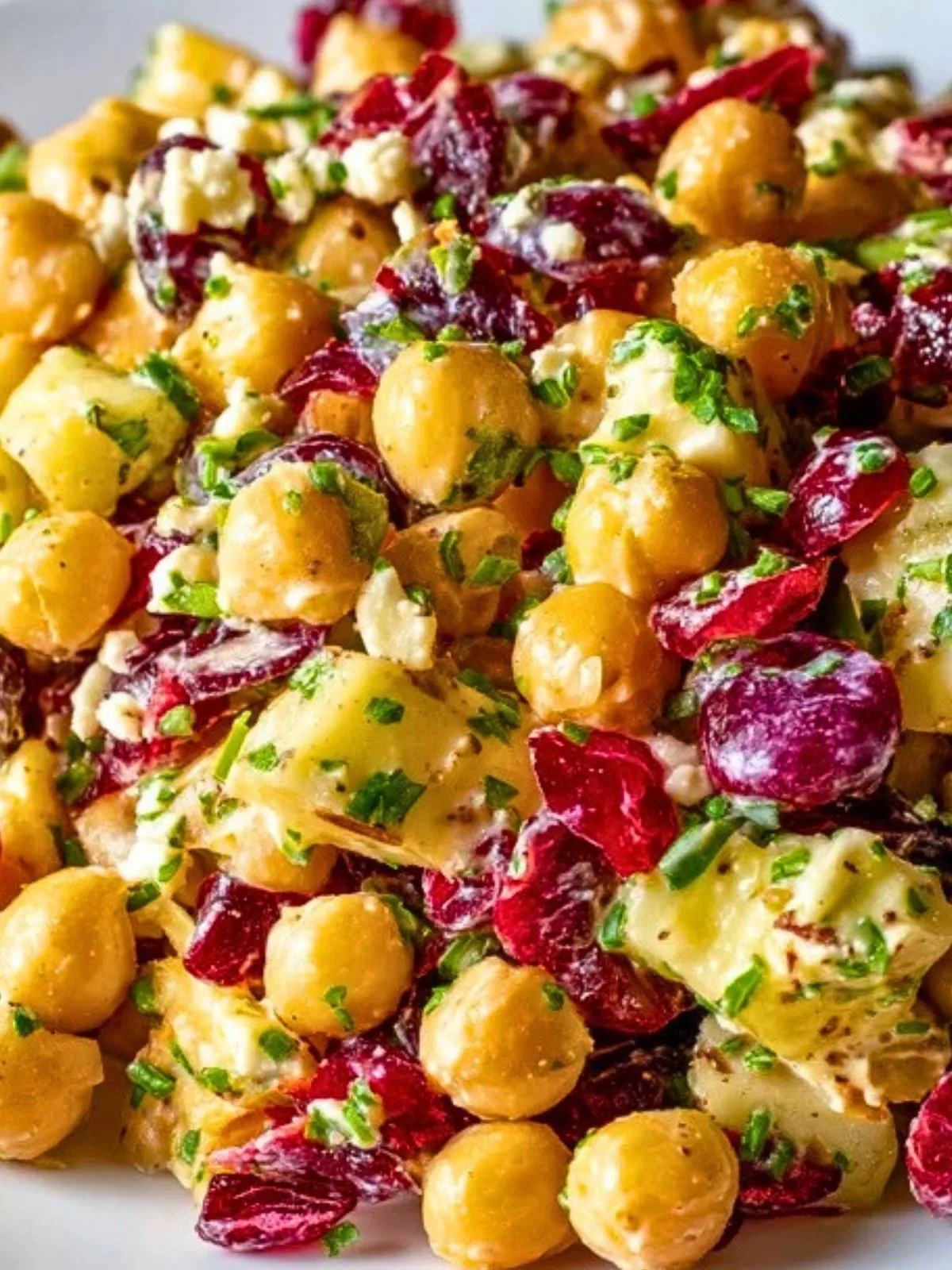 Salade De Pois Chiches Et Canneberges (1)