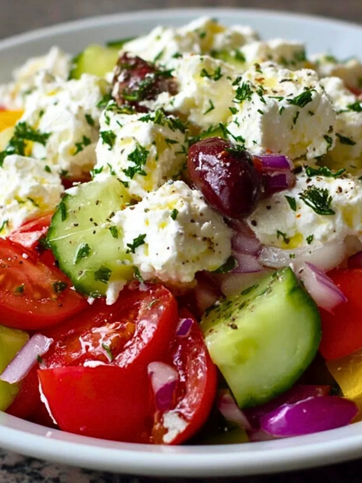 Salade Grecque au Fromage Blanc (1)