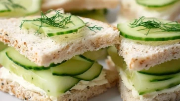 Sandwiches Au Concombre
