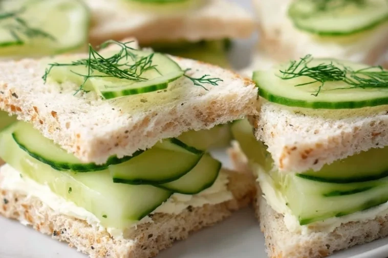 Sandwiches Au Concombre