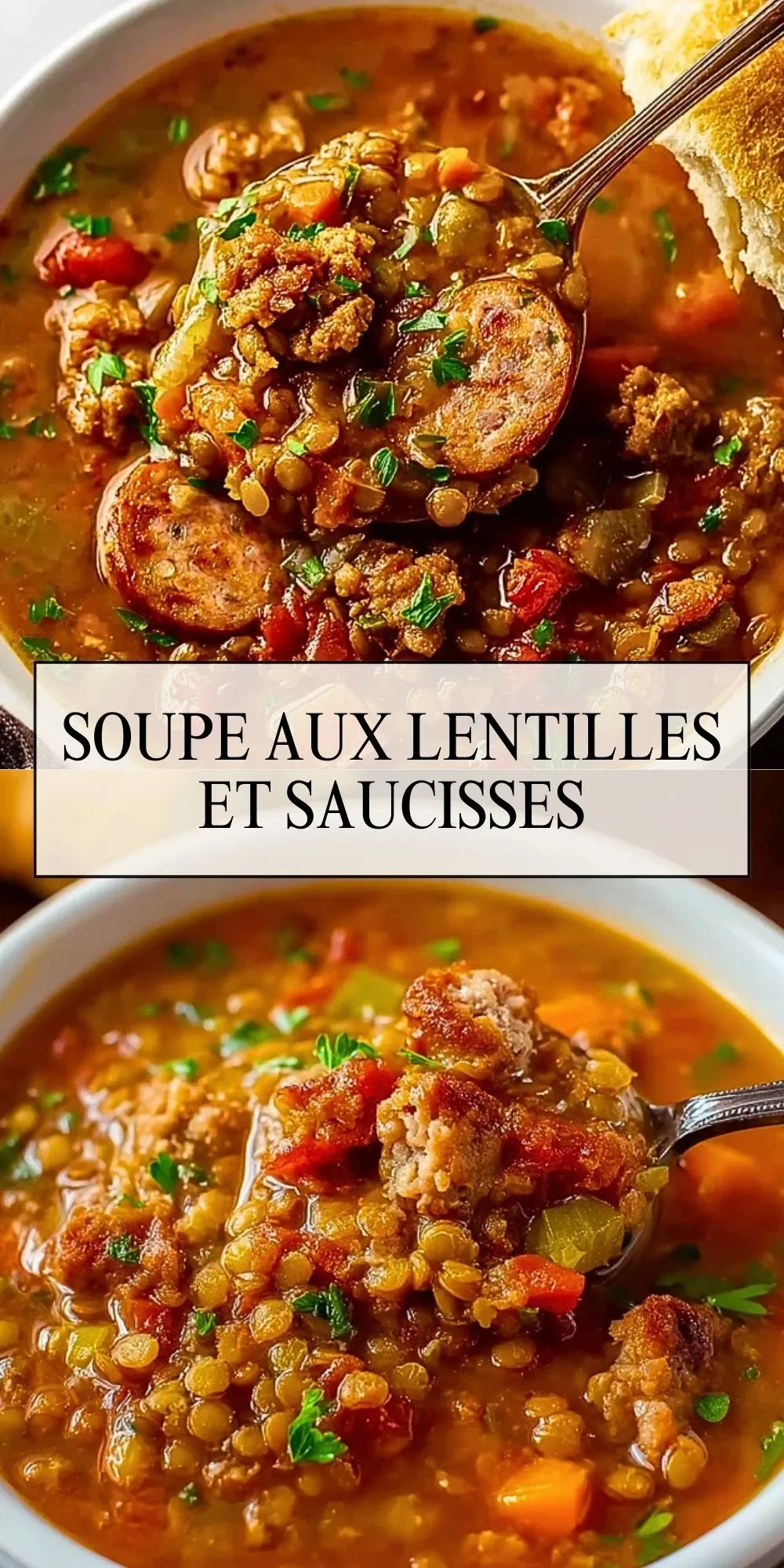 Soupe Aux Lentilles Et Saucisses (2)