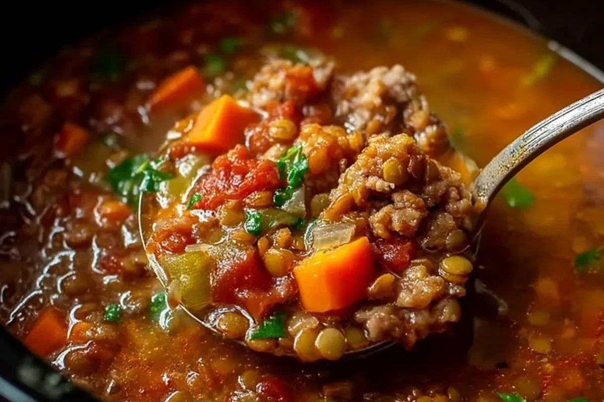 Soupe Aux Lentilles Et Saucisses