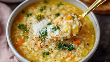 Soupe de Pastina à lItalienne