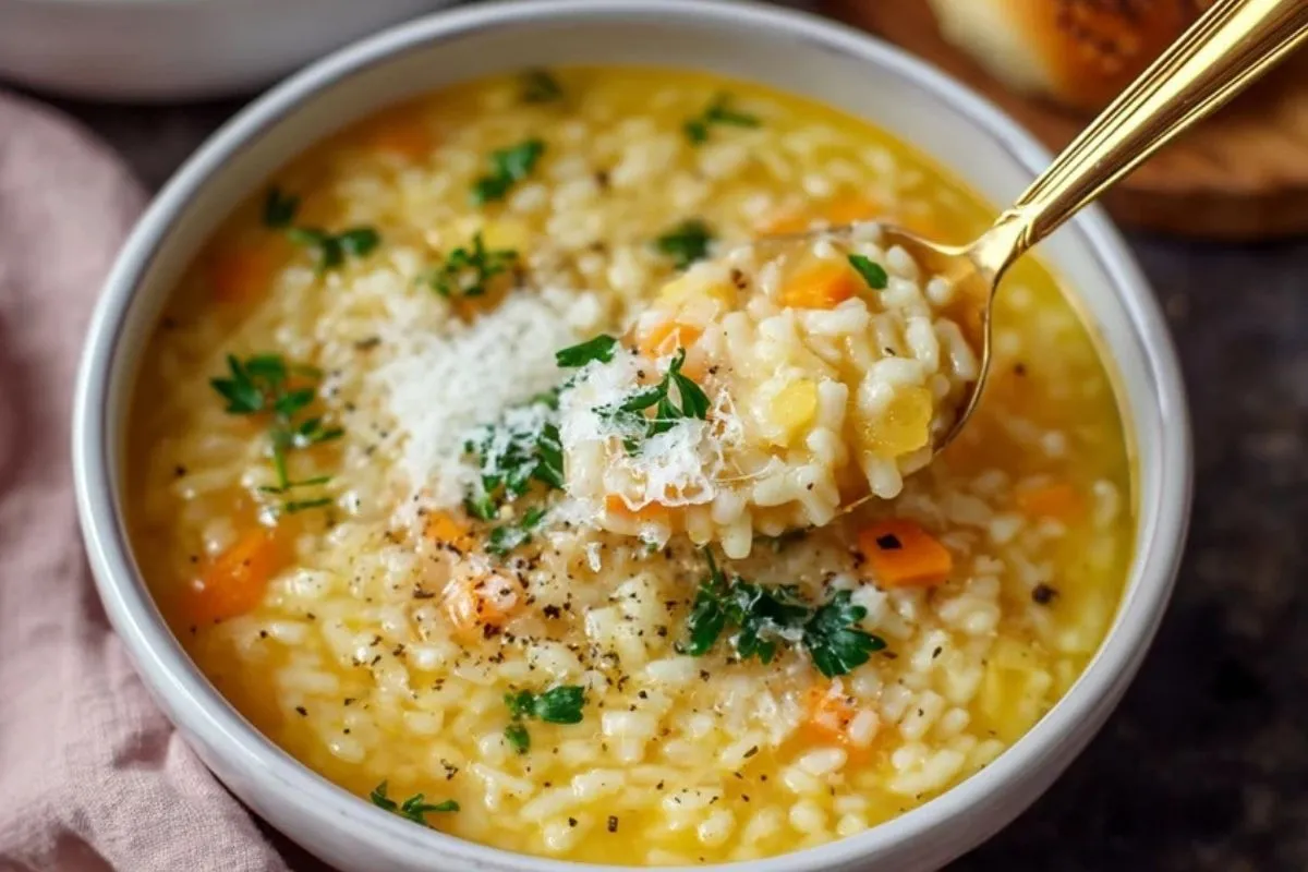 Soupe de Pastina à lItalienne