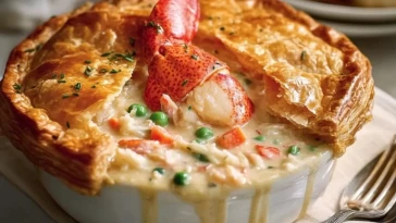 Tarte Au Homard Délicieuse
