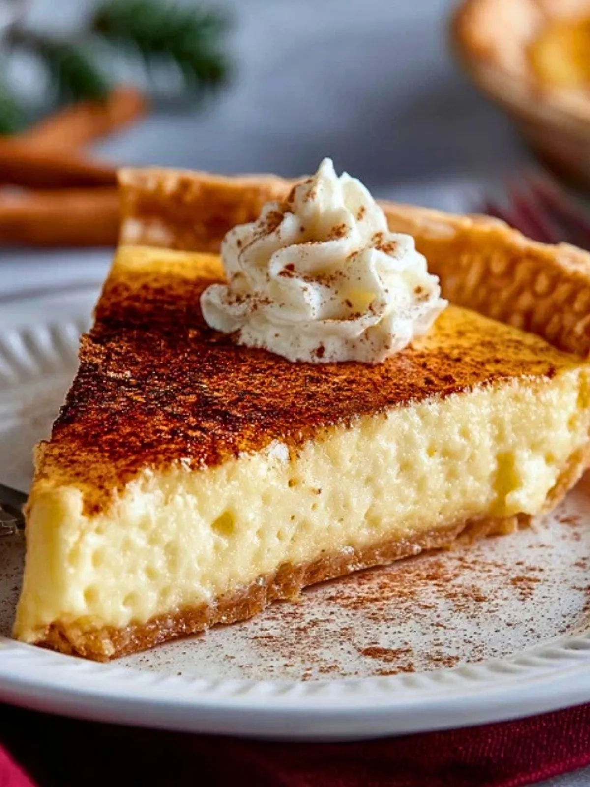 Tarte Aux Crèmes De Noël Avec Cannelle Et Vanille (1)