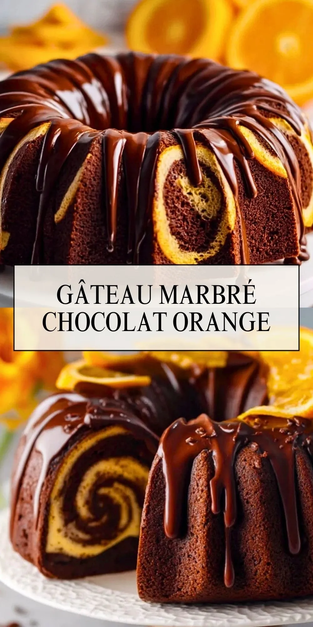 Gâteau Marbré Chocolat Orange (2)