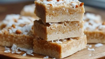 Barres Protéinées à la Noix de Coco et à la Vanille