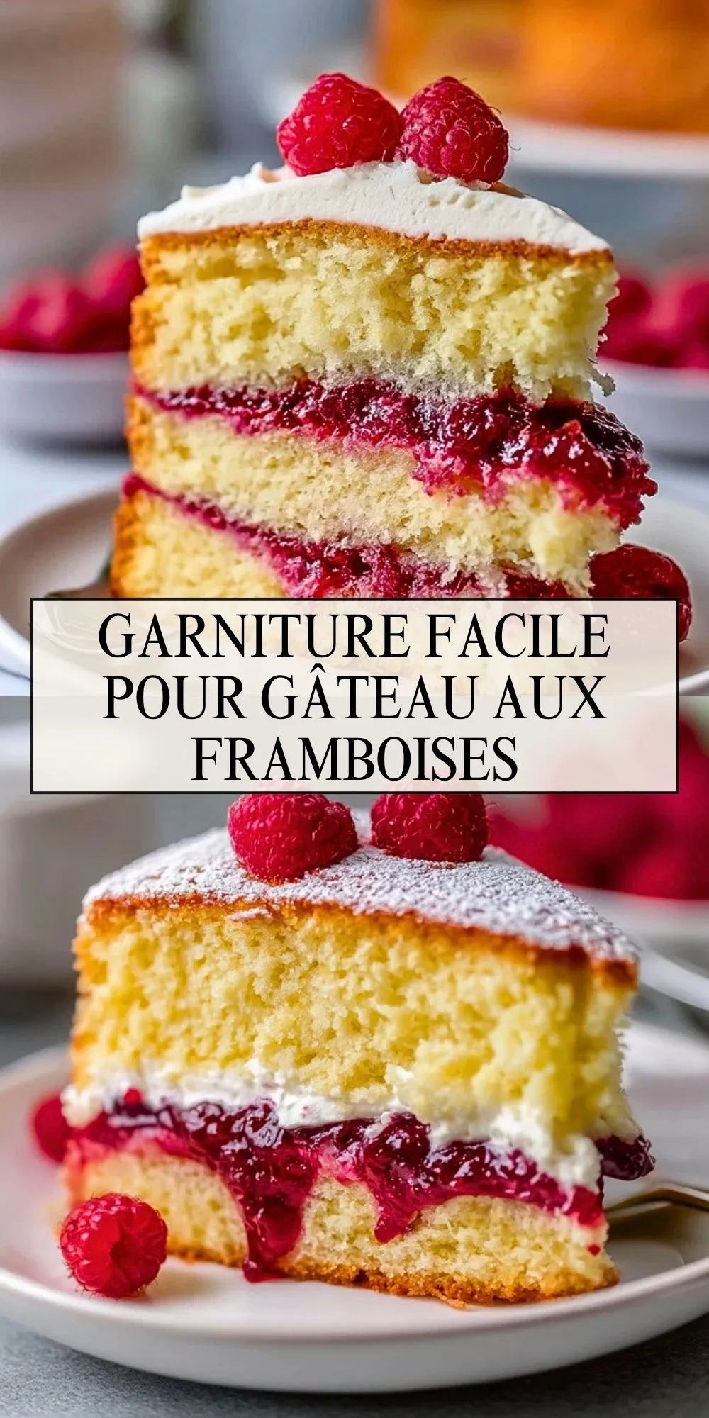Garniture Facile Pour Gâteau aux Framboises (2)