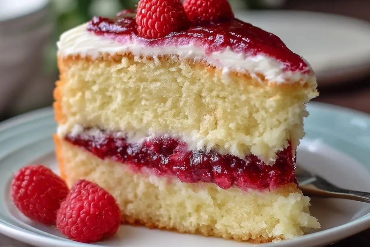 Garniture Facile Pour Gâteau aux Framboises