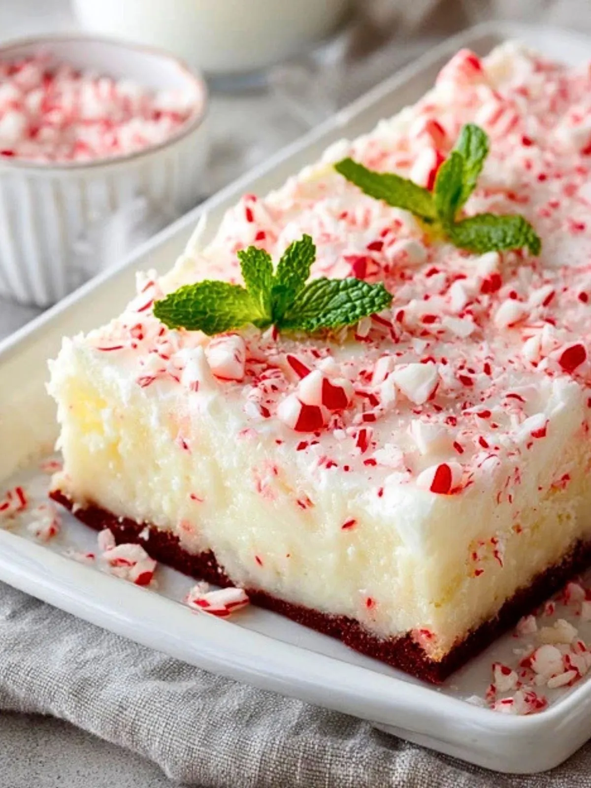 Gâteau Poke à la Menthe Poivrée (1)