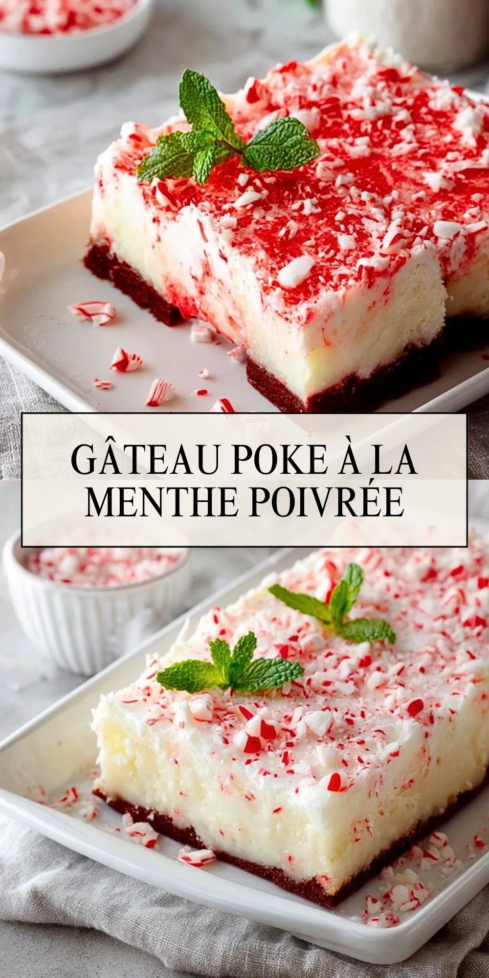 Gâteau Poke à la Menthe Poivrée (2)