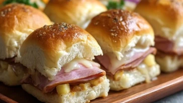 Mini Sandwichs Hawaïens