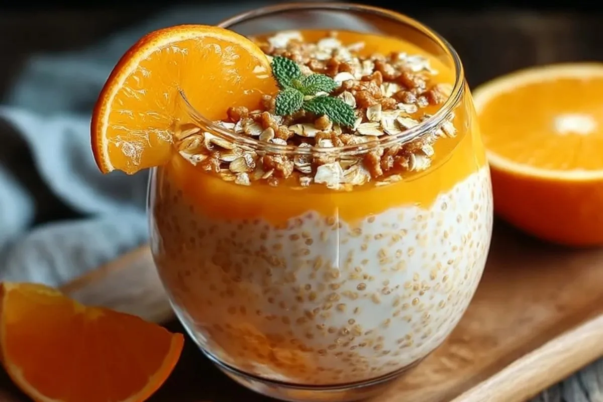 Avoine Orange Crème Fraîche à Préparer la Veille