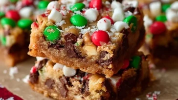 Barres de Biscuits de Noël