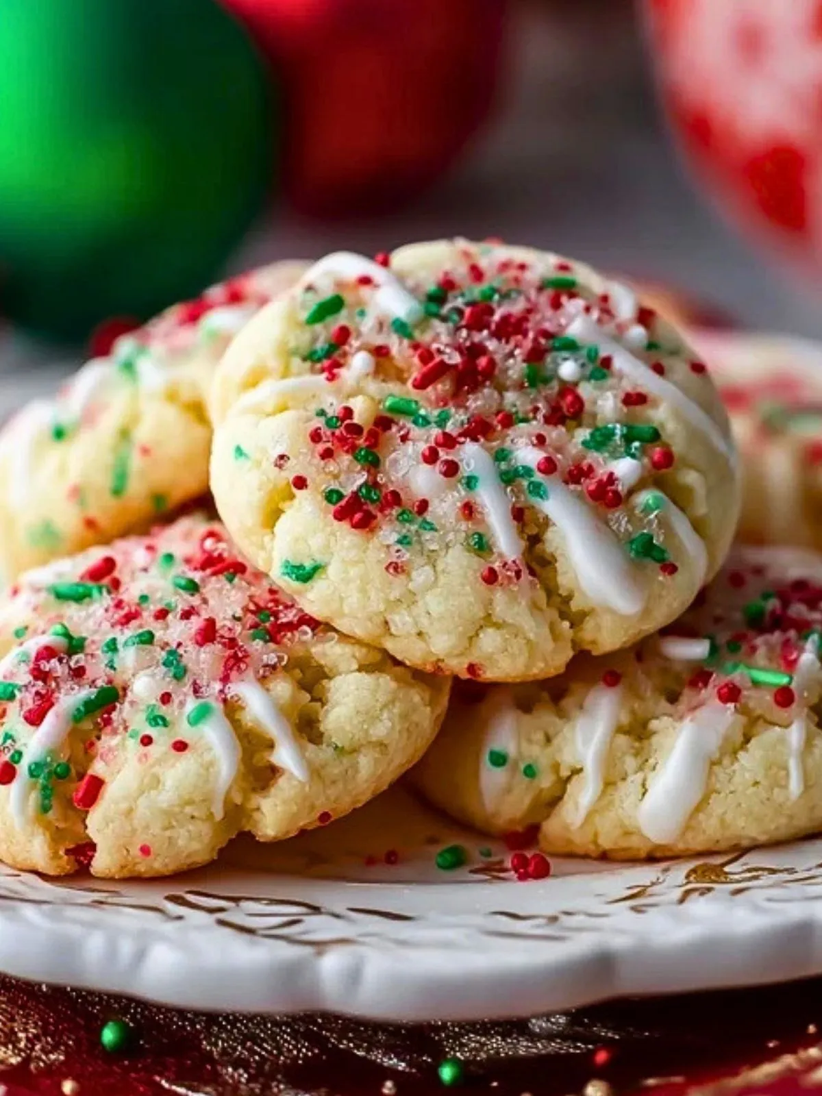 Biscuits de Noël Fondants aux Paillettes (1)