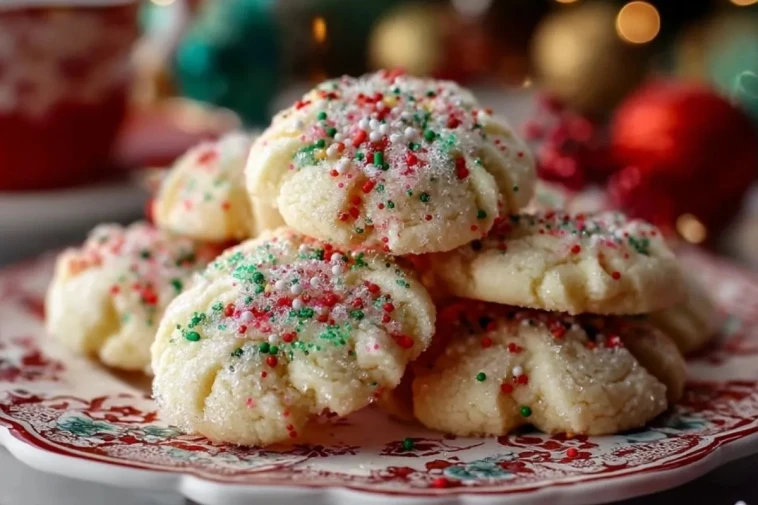 Biscuits de Noël Fondants aux Paillettes