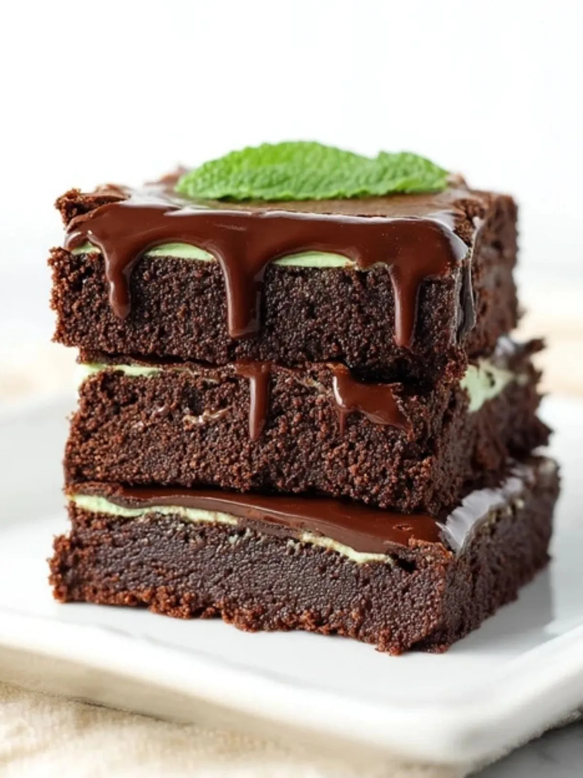 Brownies À La Menthe (1)