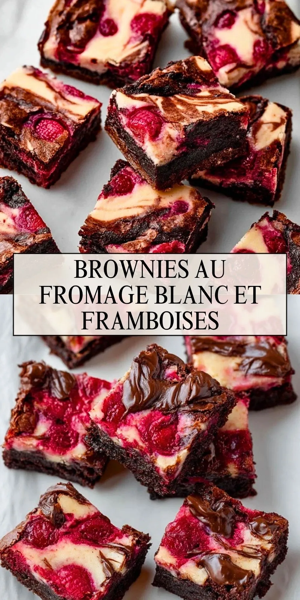 Brownies Au Fromage Blanc Et Framboises (2)
