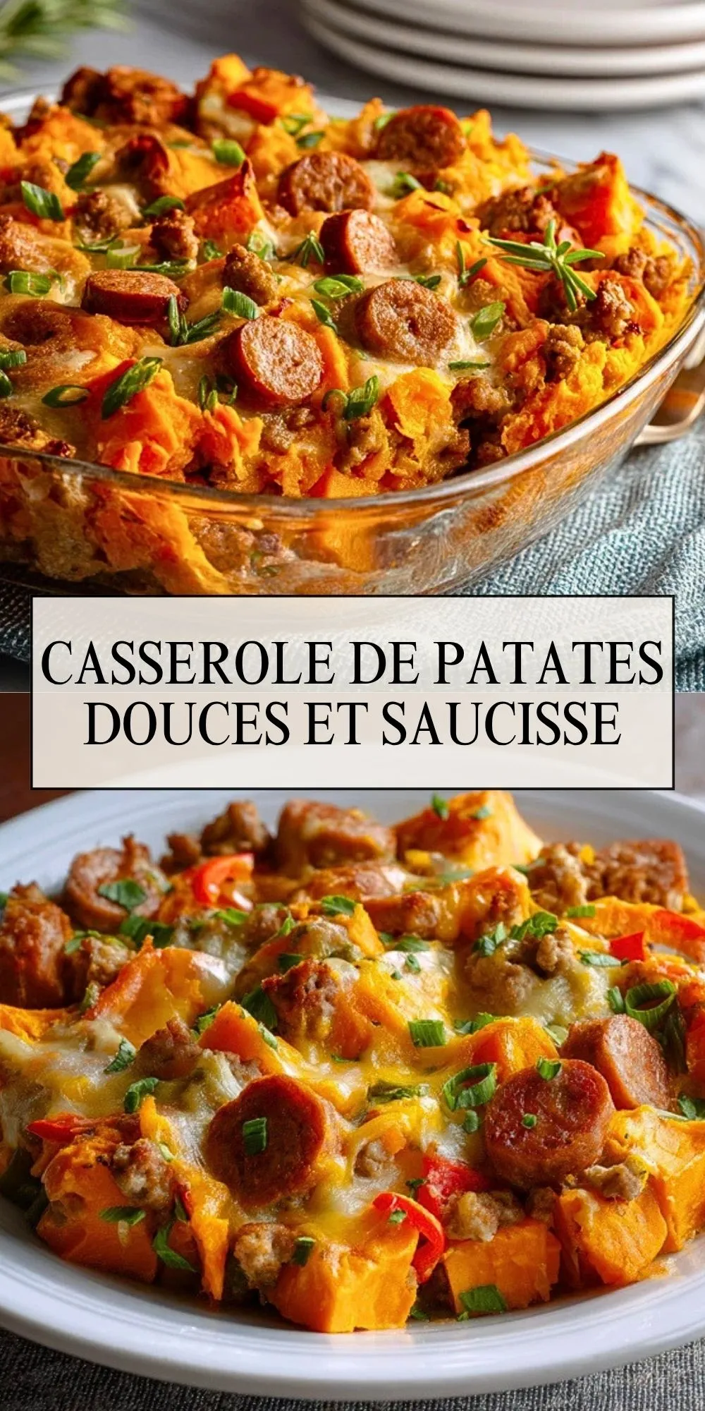 Casserole De Patates Douces Et Saucisse (2)