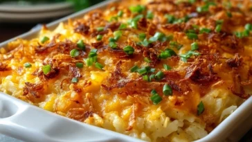 Casserole De Pommes De Terre Râpées