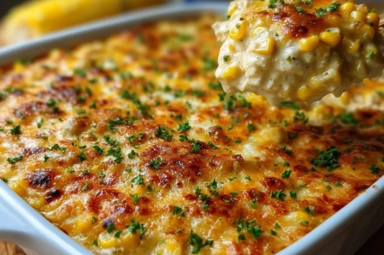 Casserole De Poulet Au Maïs Grillé