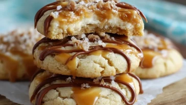 Cookies Au Fromage Blanc Caramelisé