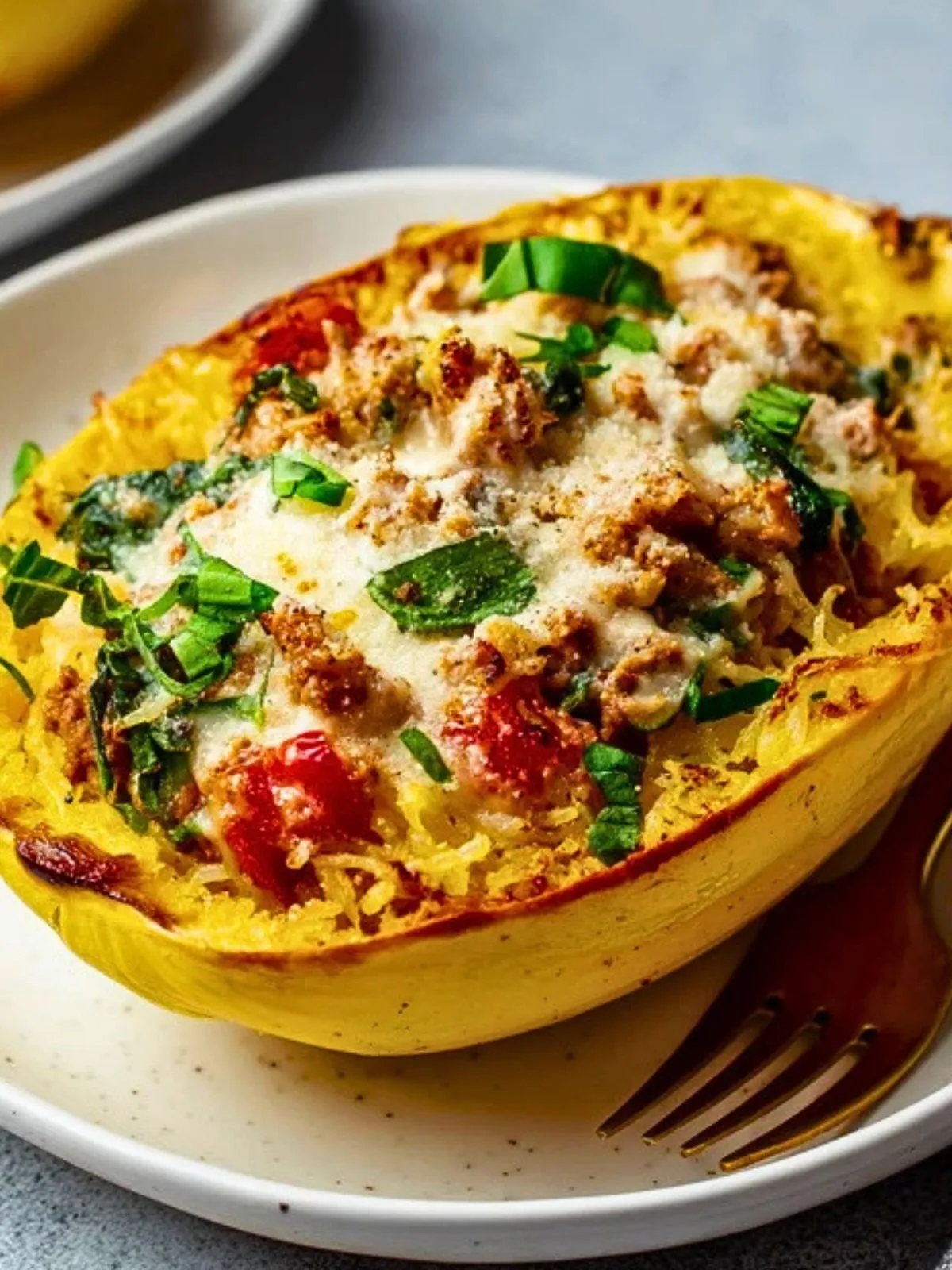 Courge Spaghetti Farcie Savoureuse (1)