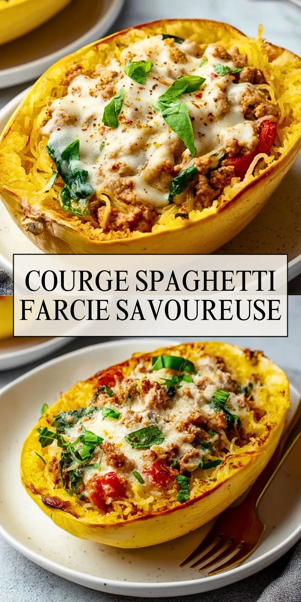 Courge Spaghetti Farcie Savoureuse (2)