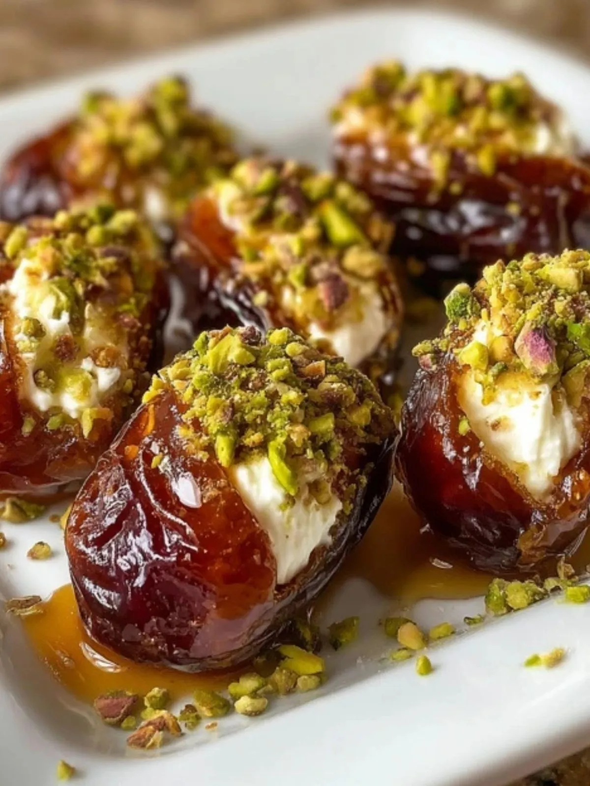 Dattes Farcies Ricotta Pistache au Miel (1)