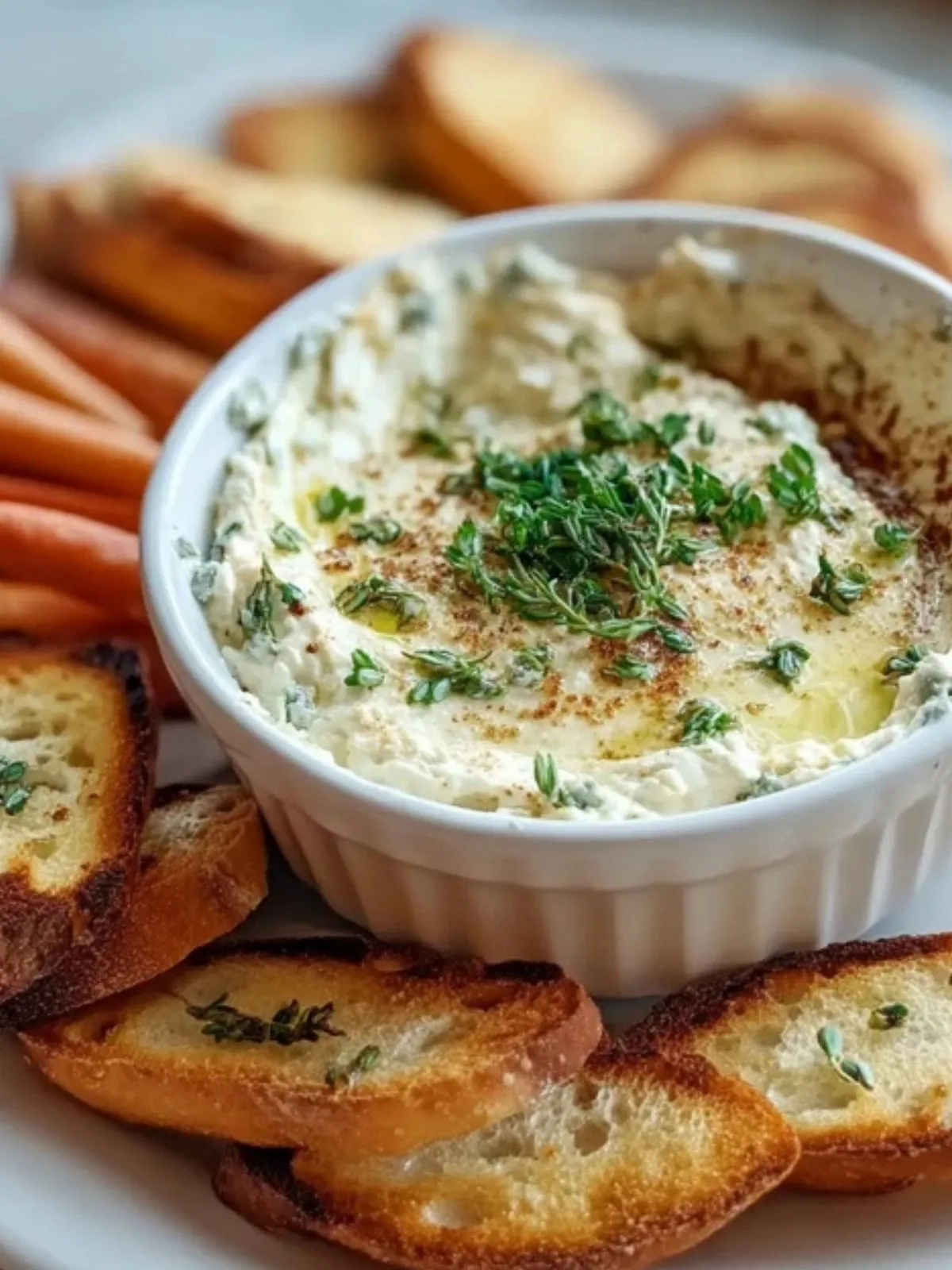 Dip Chaud au Boursin avec Crostini (1)