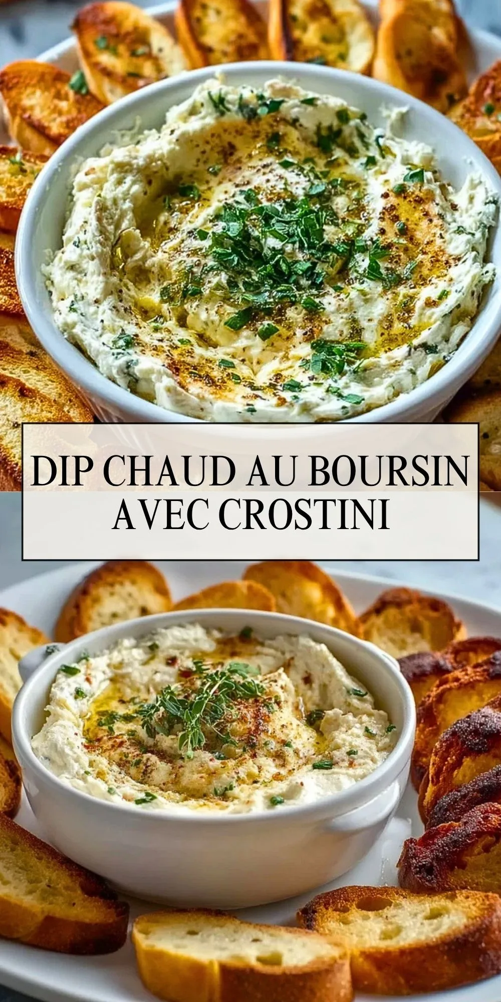 Dip Chaud au Boursin avec Crostini (2)