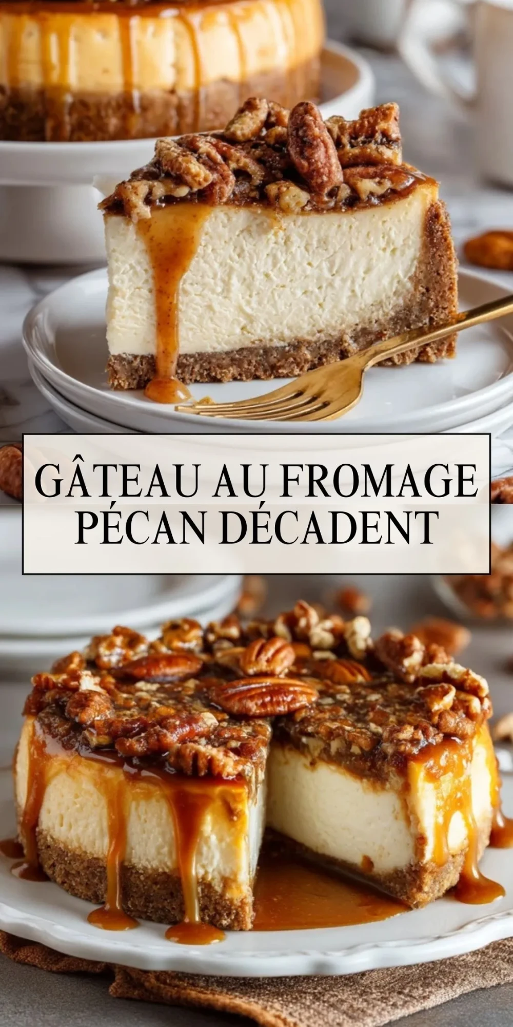 Gâteau Au Fromage Pécan Décadent (2)