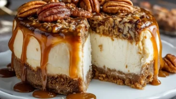 Gâteau Au Fromage Pécan Décadent