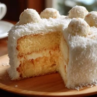 Gâteau Raffaello à la Noix de Coco