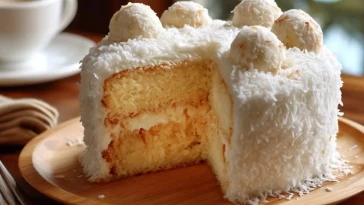 Gâteau Raffaello à la Noix de Coco