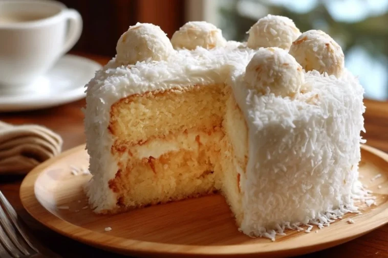 Gâteau Raffaello à la Noix de Coco
