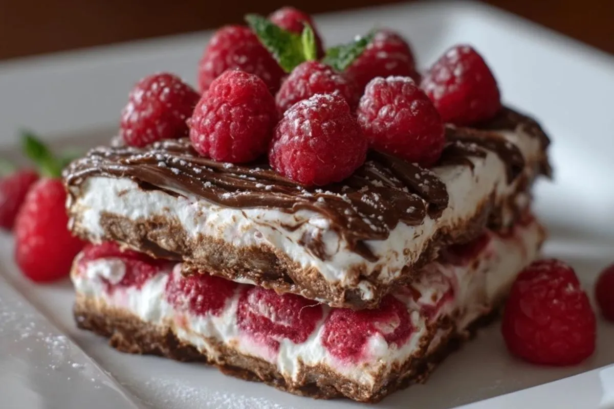 Lasagne Chocolat Framboise