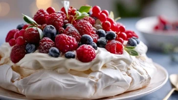 Pavlova de Noël