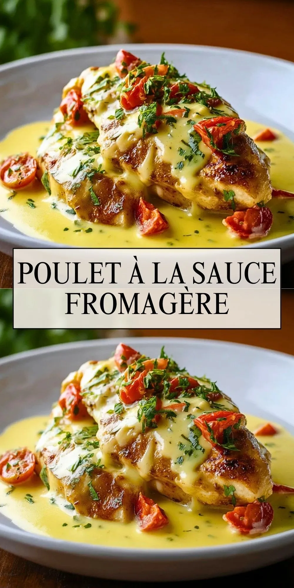 Poulet À La Sauce Fromagère (2)