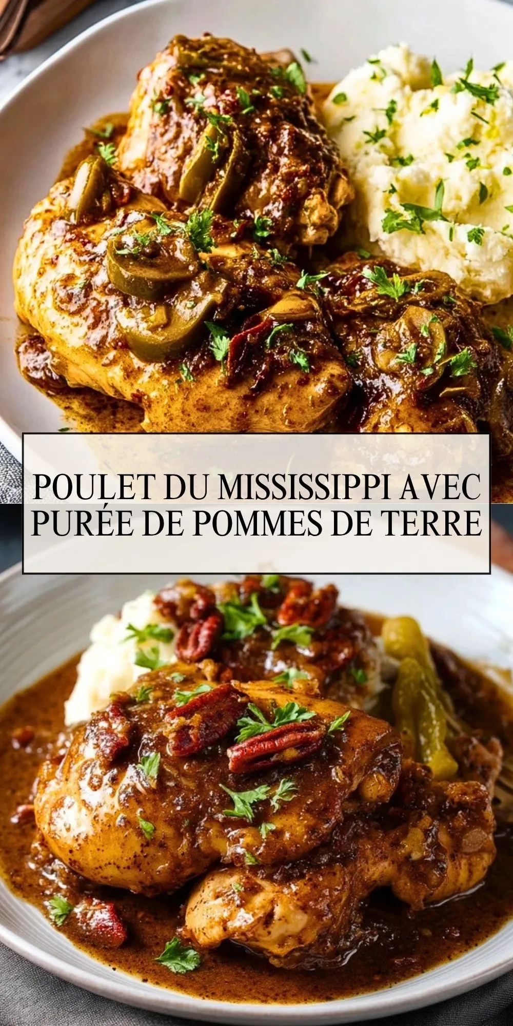 Poulet Du Mississippi Avec Purée De Pommes De Terre (2)